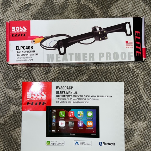 BOSS Audio Systems Multimedia Receiver with Backup Camera - BV850ACP B1 - Picture 8 of 13